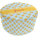 Rubber Duckie Round Pouf Ottoman (Personalized)