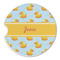 Rubber Duckie Sandstone Car Coaster - Single (Personalized)