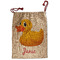 Rubber Duckie Santa Sack - Front