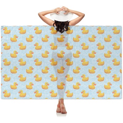 Rubber Duckie Sheer Sarong (Personalized)