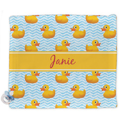 Rubber Duckie Security Blankets - Double Sided (Personalized)