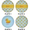 Rubber Duckie Set of Lunch / Dinner Plates (Approval)