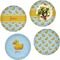 Rubber Duckie Set of Lunch / Dinner Plates