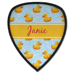 Rubber Duckie Iron on Shield Patch A w/ Name or Text