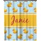 Rubber Duckie Extra Long Shower Curtain - 70"x84" (Personalized)
