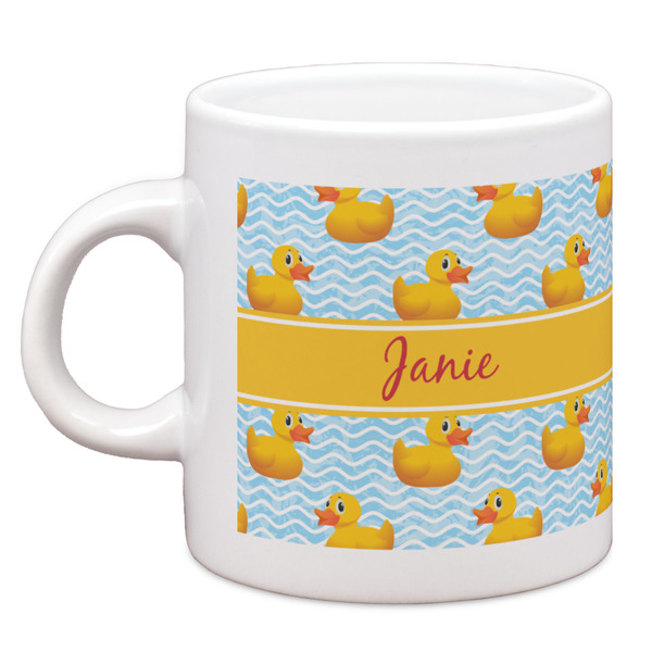 Custom Rubber Duckie Espresso Cup (Personalized)