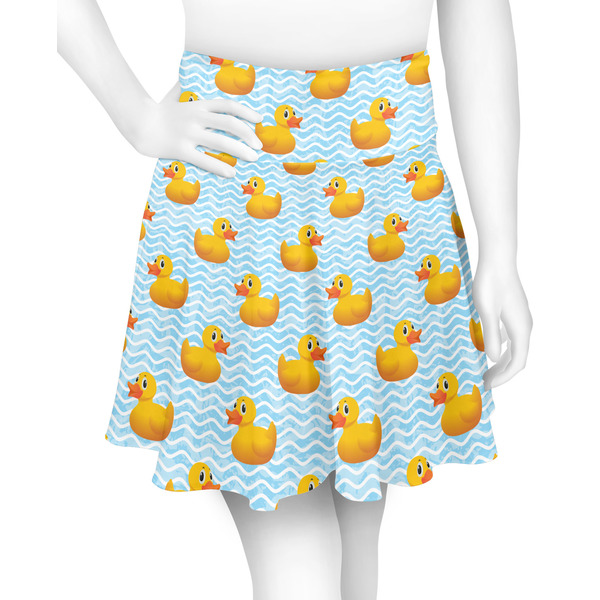 Custom Rubber Duckie Skater Skirt - Small