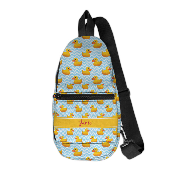 Custom Rubber Duckie Sling Bag (Personalized)