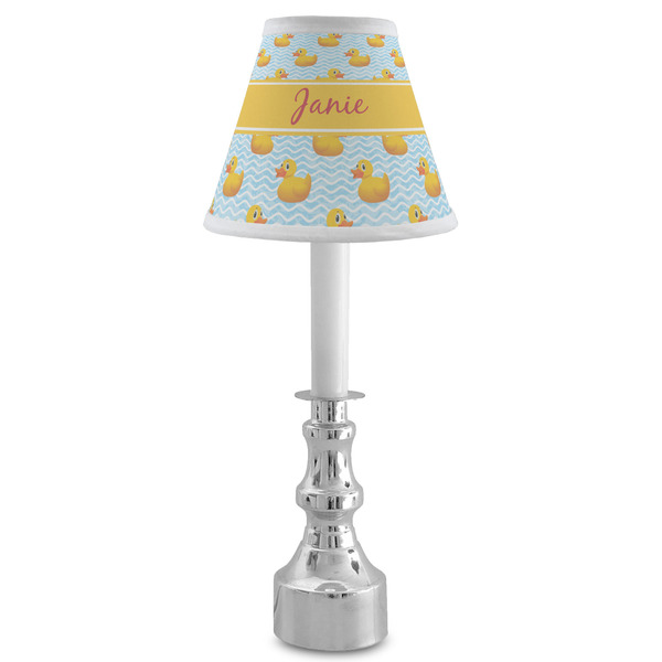 Rubber Duckie Small Chandelier Lamp - LIFESTYLE (on candle stick)