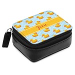 Rubber Duckie Small Leatherette Travel Pill Case (Personalized)
