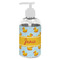 Rubber Duckie Plastic Soap / Lotion Dispenser (8 oz - Small - White) (Personalized)