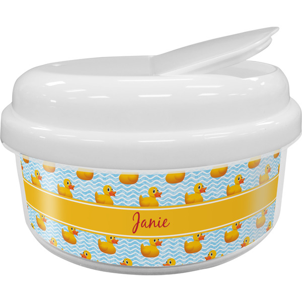 Custom Rubber Duckie Snack Container (Personalized)