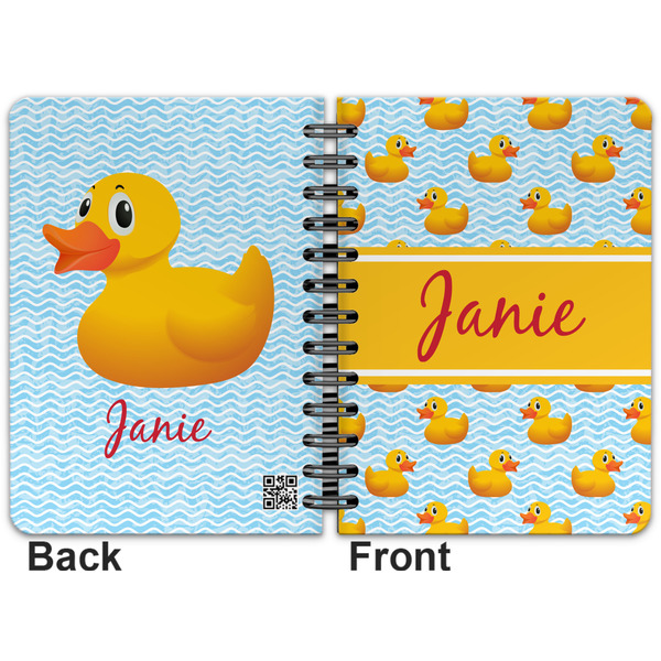 Rubber Duckie Spiral Journal 5 x 7 - Apvl