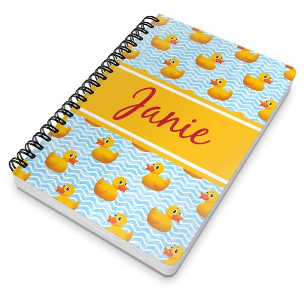 Rubber Duckie Spiral Journal 7 x 10 - Main
