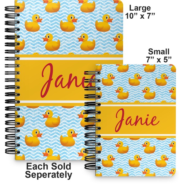 Rubber Duckie Spiral Journal - Comparison