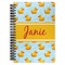 Rubber Duckie Spiral Journal Large - Front View