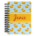 Rubber Duckie Spiral Notebook - 5x7 w/ Name or Text