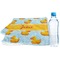Rubber Duckie Sports Towel Folded with Water Bottle