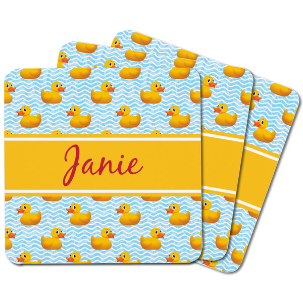 Rubber Duckie Square Fridge Magnet - MAIN