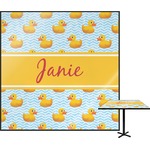 Rubber Duckie Square Table Top - 30" (Personalized)