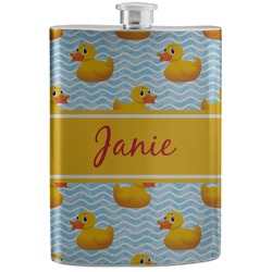 Rubber Duckie Stainless Steel Flask (Personalized)