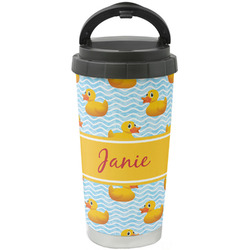 Rubber Duckie Stainless Steel Coffee Tumbler (Personalized)