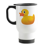 Rubber Duckie Stainless Steel Travel Mug with Handle
