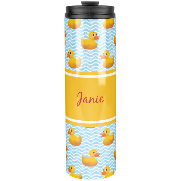 Custom Rubber Duckie Stainless Steel Skinny Tumbler - 20 oz (Personalized)