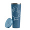 Rubber Duckie Steel Blue RTIC Everyday Tumbler - 28 oz. - Lid Off