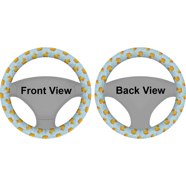 Rubber Duckie Steering Wheel Cover- Front and Back