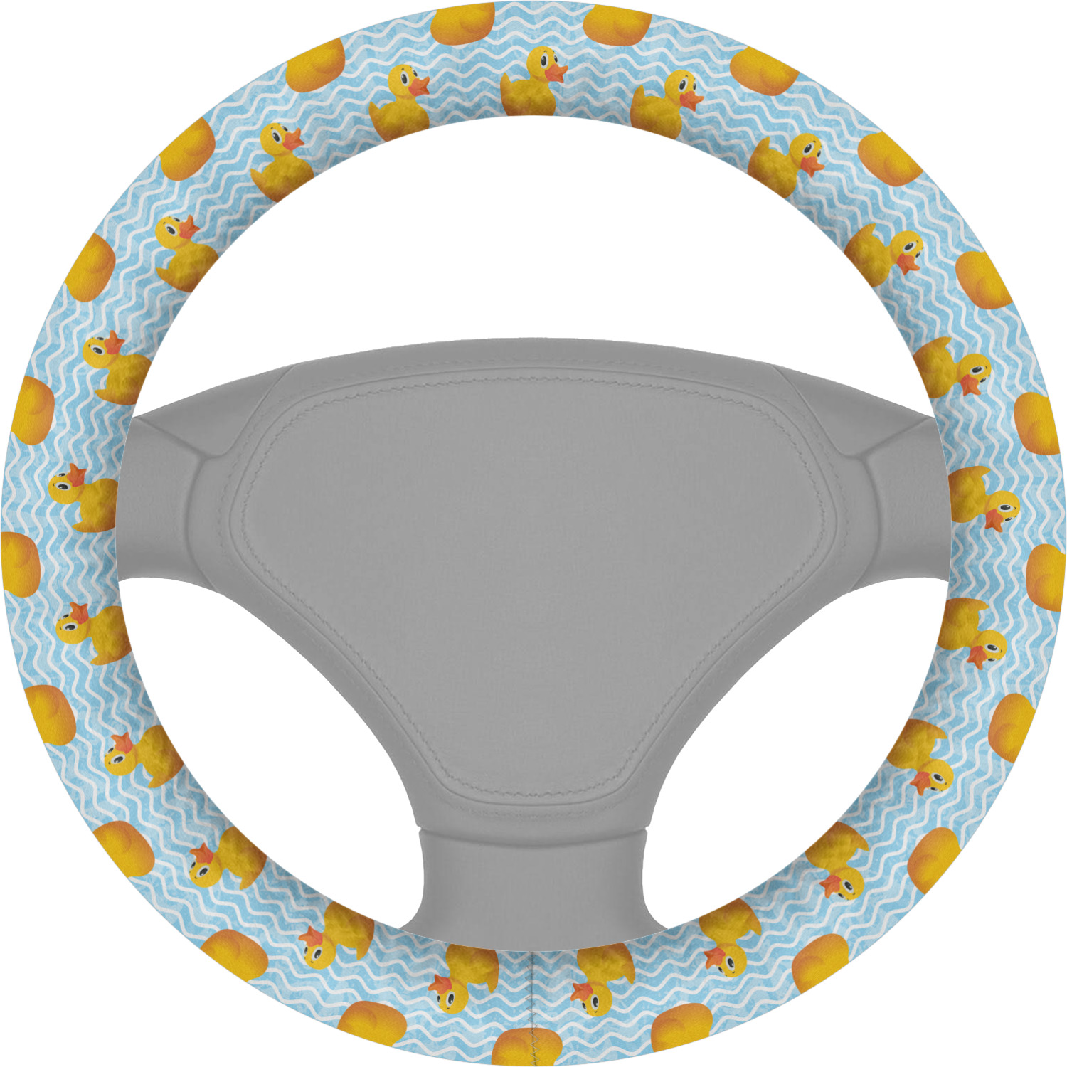 Rubber Duckie Steering Wheel Cover (Personalized) YouCustomizeIt