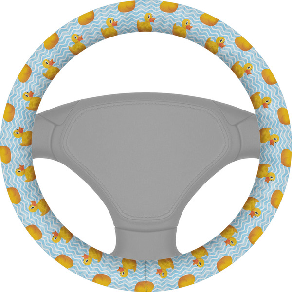 Custom Rubber Duckie Steering Wheel Cover
