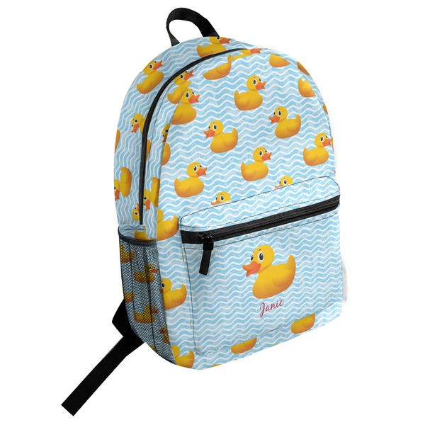 Custom Rubber Duckie Student Backpack (Personalized)