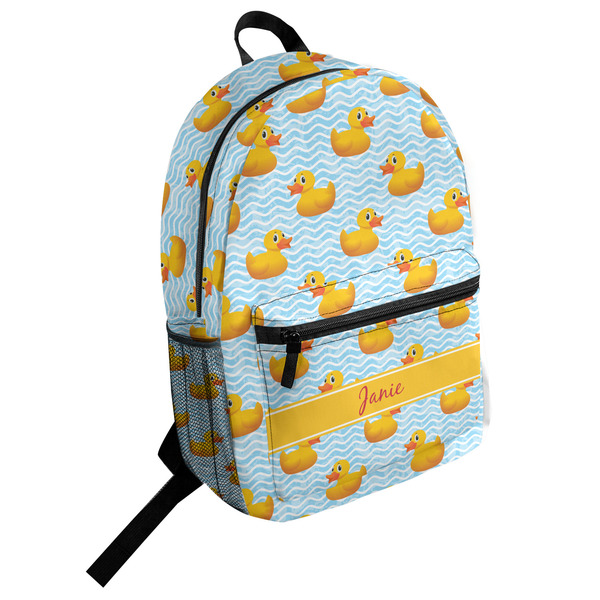 Custom Rubber Duckie Student Backpack (Personalized)