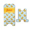 Rubber Duckie Stylized Phone Stand - Front & Back - Large