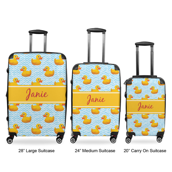 Rubber Duckie Suitcase Set 1 - APPROVAL