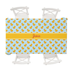 Rubber Duckie Tablecloth - 58"x102" (Personalized)