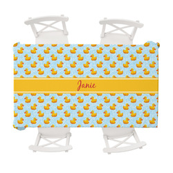 Rubber Duckie Tablecloth - 58"x102" (Personalized)