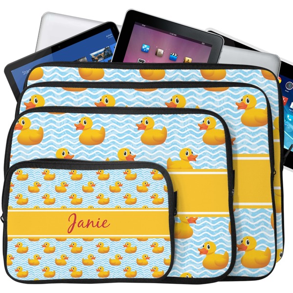 Rubber Duckie Tablet & Laptop Case Sizes
