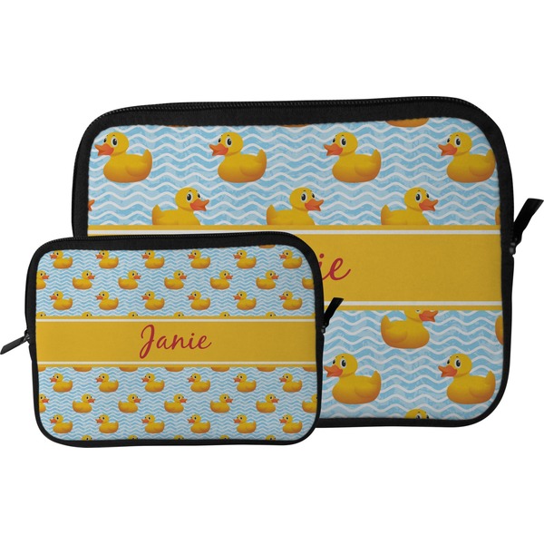Rubber Duckie Tablet Sleeve (Size Comparison)