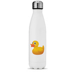 Rubber Duckie Water Bottle - 17 oz. - Stainless Steel - Full Color Printing (Personalized)