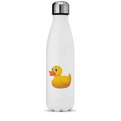Rubber Duckie Water Bottle - 17 oz. - Stainless Steel - Full Color Printing (Personalized)