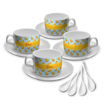 Rubber Duckie Tea Cup - Set of 4 (Personalized)