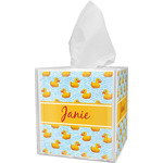 Rubber Duckie Tissue Box Cover (Personalized)