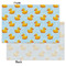 Rubber Duckie Tissue Paper - Heavyweight - Small - Front & Back