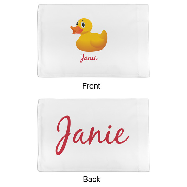 Rubber Duckie Toddler Pillow Case - APPROVAL (partial print)