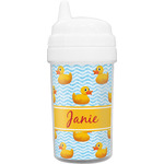 Rubber Duckie Toddler Sippy Cup (Personalized)