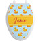 Rubber Duckie Toilet Seat Decal Elongated