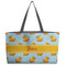 Rubber Duckie Tote w/Black Handles - Front View