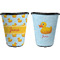 Rubber Duckie Trash Can Black - Front and Back - Apvl